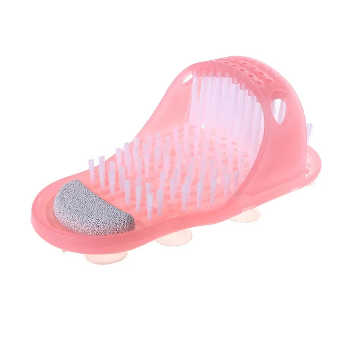 Plastic Bath Shower Foot Massage Slippers