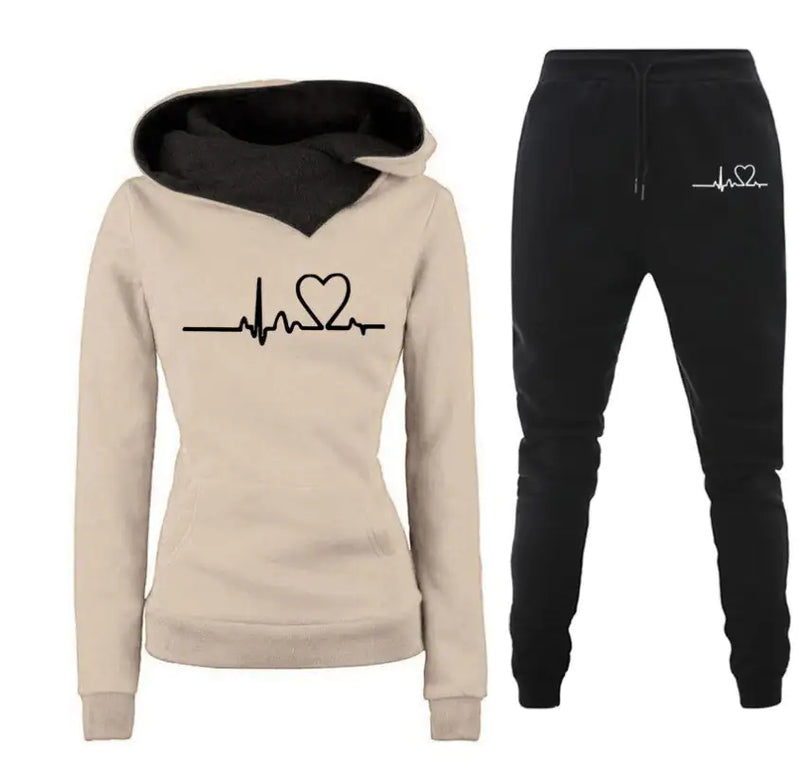 Winter Tracksuit Set: Hoodie + Pants