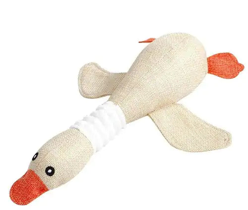 Cloth Goose Squeek Toy