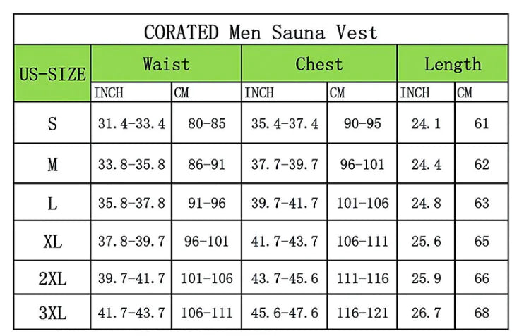 Men Sculpting Vest