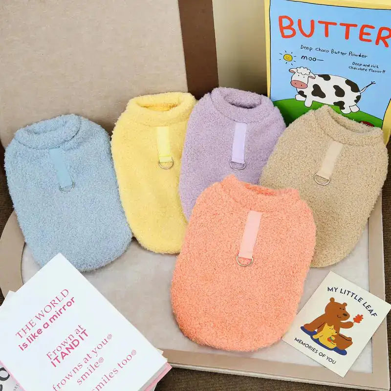 Plush Winter Sweater for Dogs