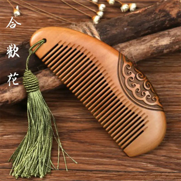 Boutique Old Peach Wood Comb