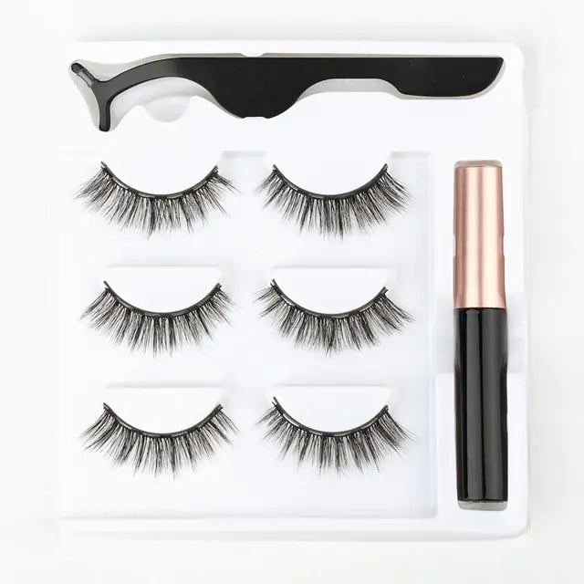 Magnetic 3D Mink Eyelashes