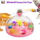 Multi-functional Turntable Pet Toys