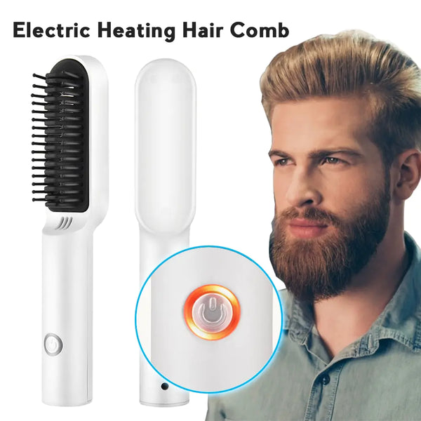 Wireless Heated Hair Styling Comb