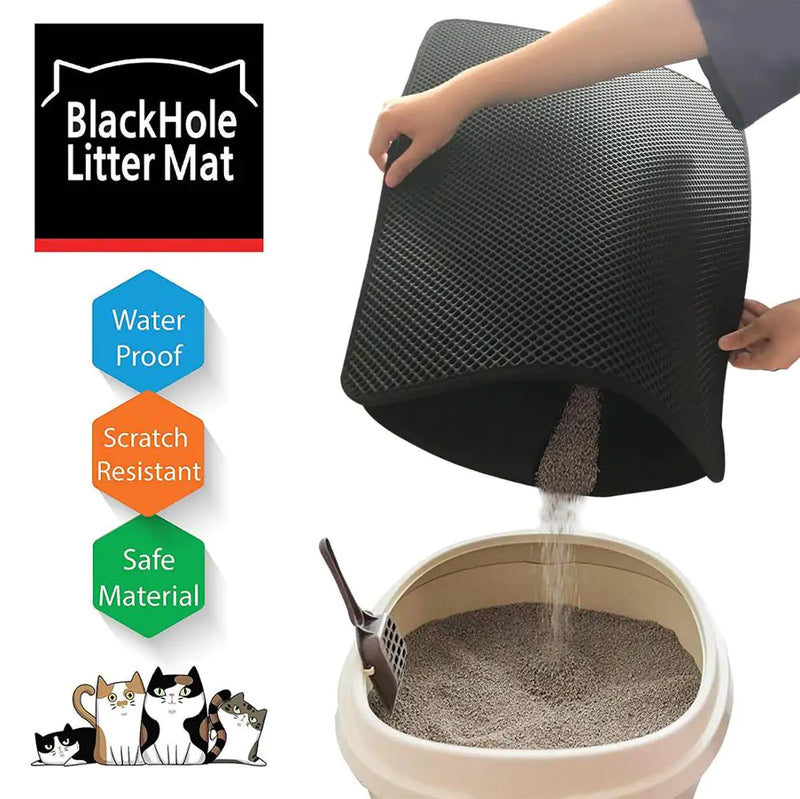 Waterproof Non-slip Kitty Litter Mat