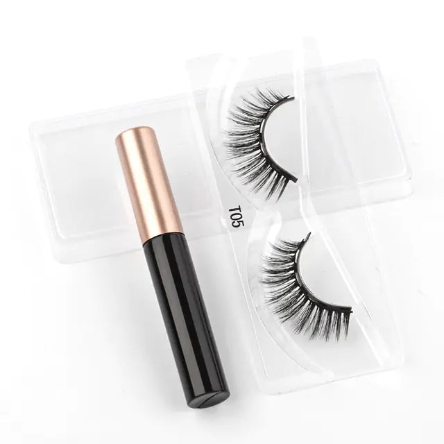 Magnetic 3D Mink Eyelashes