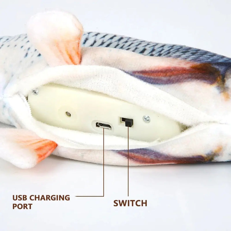 Pet Interactive Electronic Floppy Fish Toys