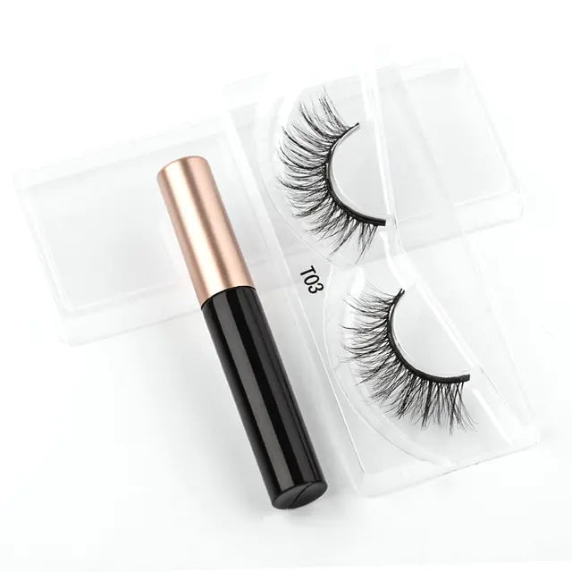 Magnetic 3D Mink Eyelashes