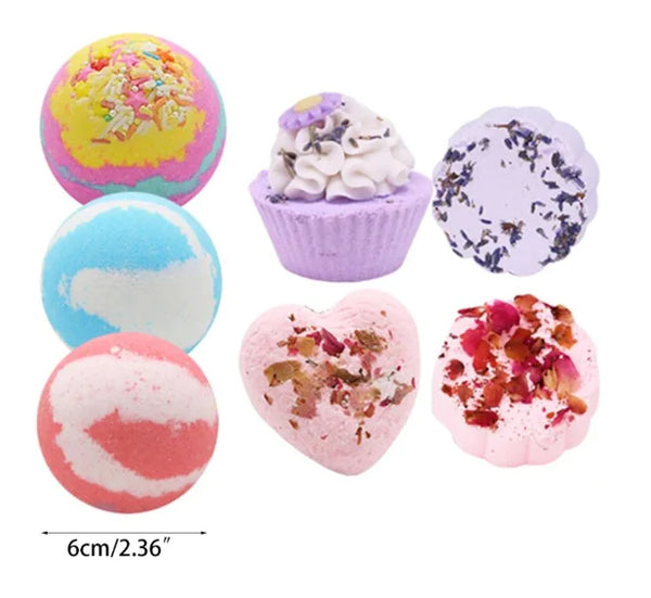 Bubble Spa Bath Bomb Set