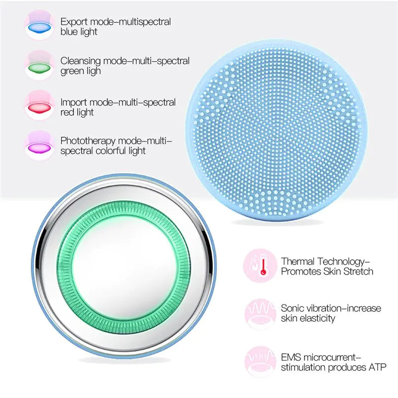 Silicone Electric Facial Cleansing Brush