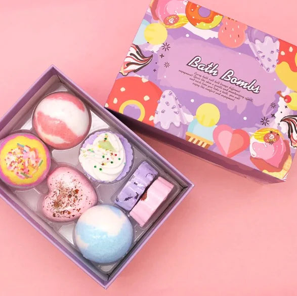 Bubble Spa Bath Bomb Set