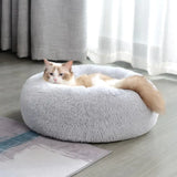 Pet Calming Plush Bed